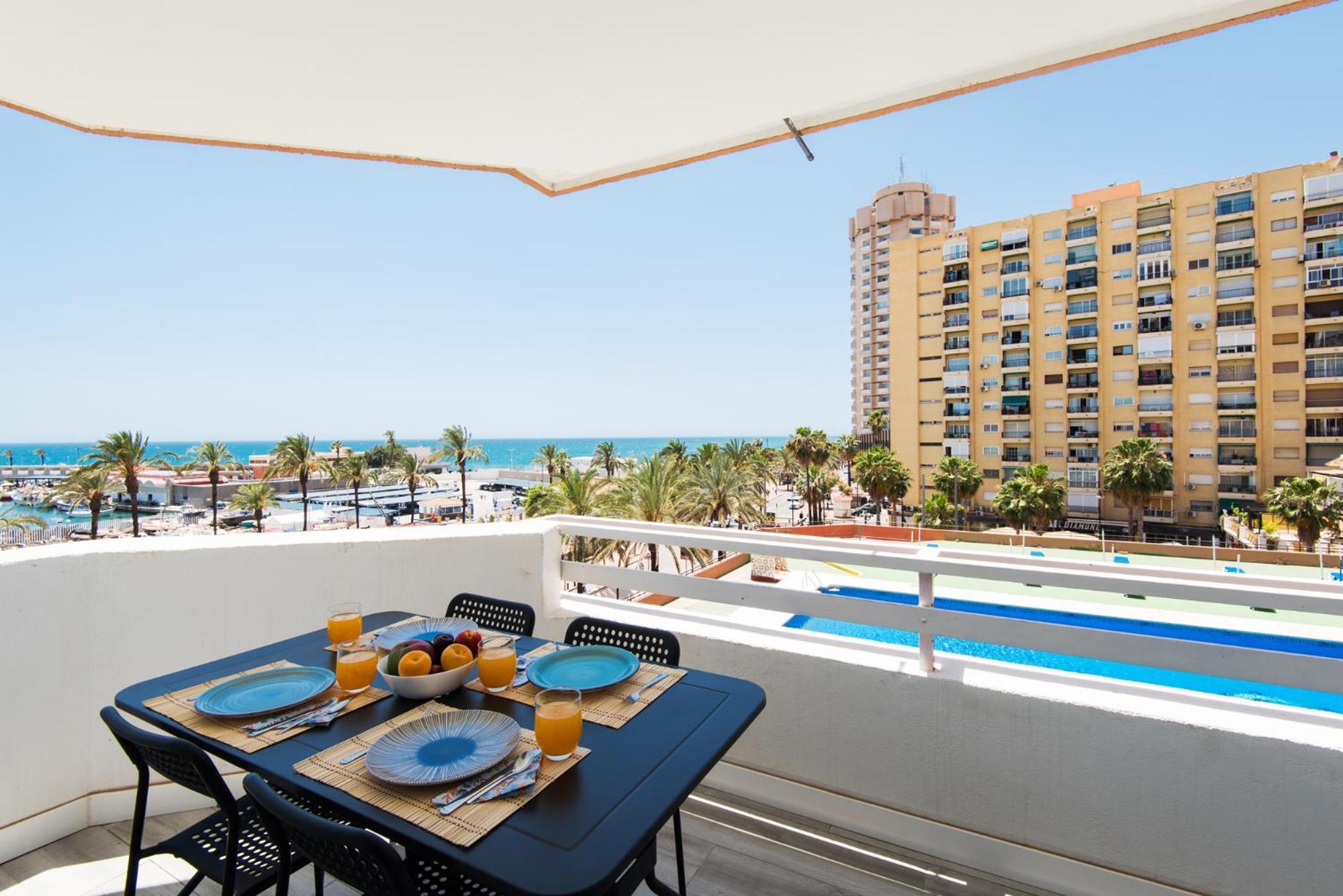 Palm True Towers 1, Marina Beach Apartment Fuengirola Exteriör bild
